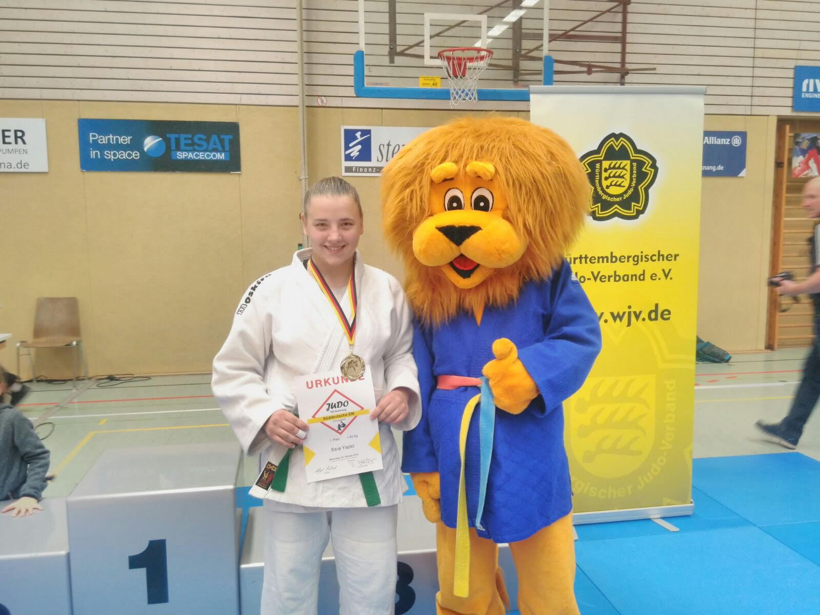 ESRA YAZICI vom Judoverein Donaueschingen 